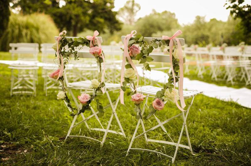 Habillage de chaise mariage