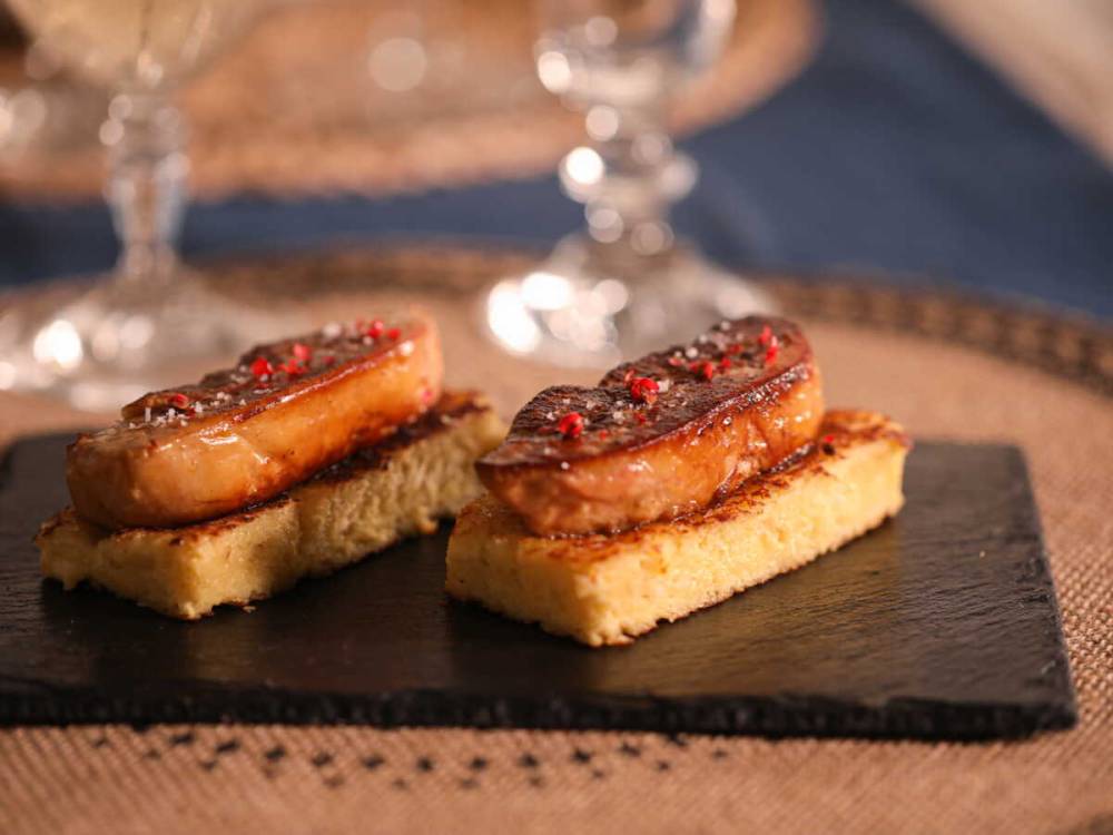 foie gras et pain d'epice